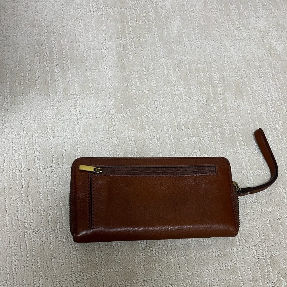 Fossil Brown Leather Wallet - Picture 2 of 6